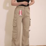 شلوار کتان کارگو