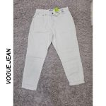 شلوار جین مام فیت سفید - Image 3