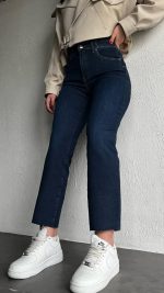 شلوار جین واید استریت زنانه کشی