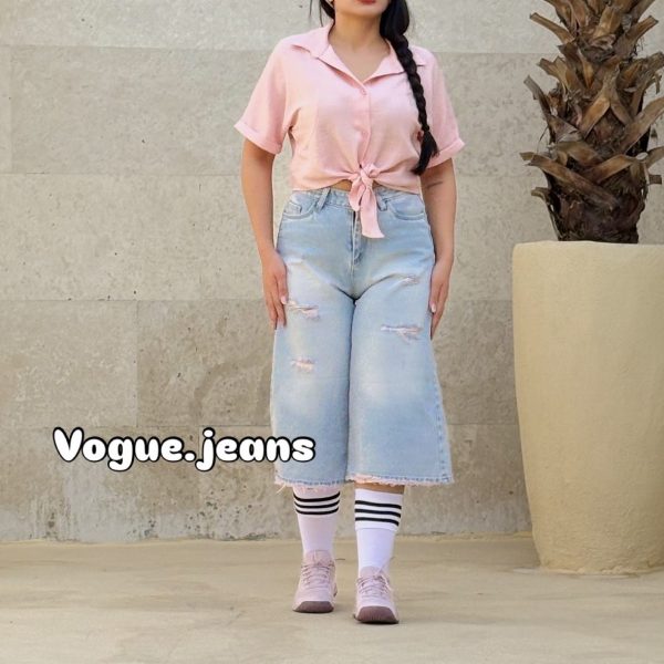 شلوار جین ایزی (بگ کوتاه)