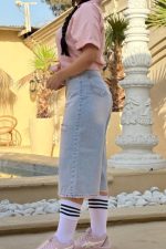 شلوار جین ایزی (بگ کوتاه) - Image 3