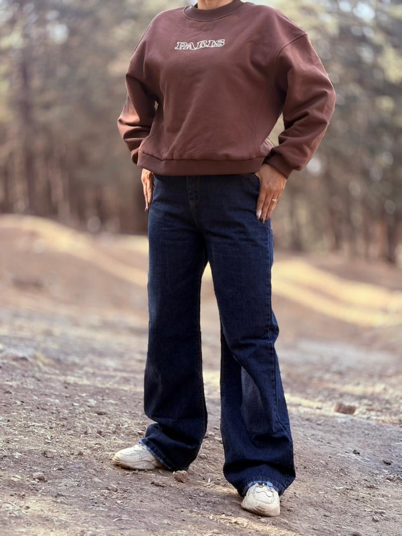 WhatsApp Image 2025-11-25 at 4.23.43 PM شلوار جین نیم بگ سرمه ای - Image 1