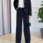 شلوار کرپ مازراتی دبل مدل بگ