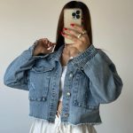 کت جین زنانه مدل زویا