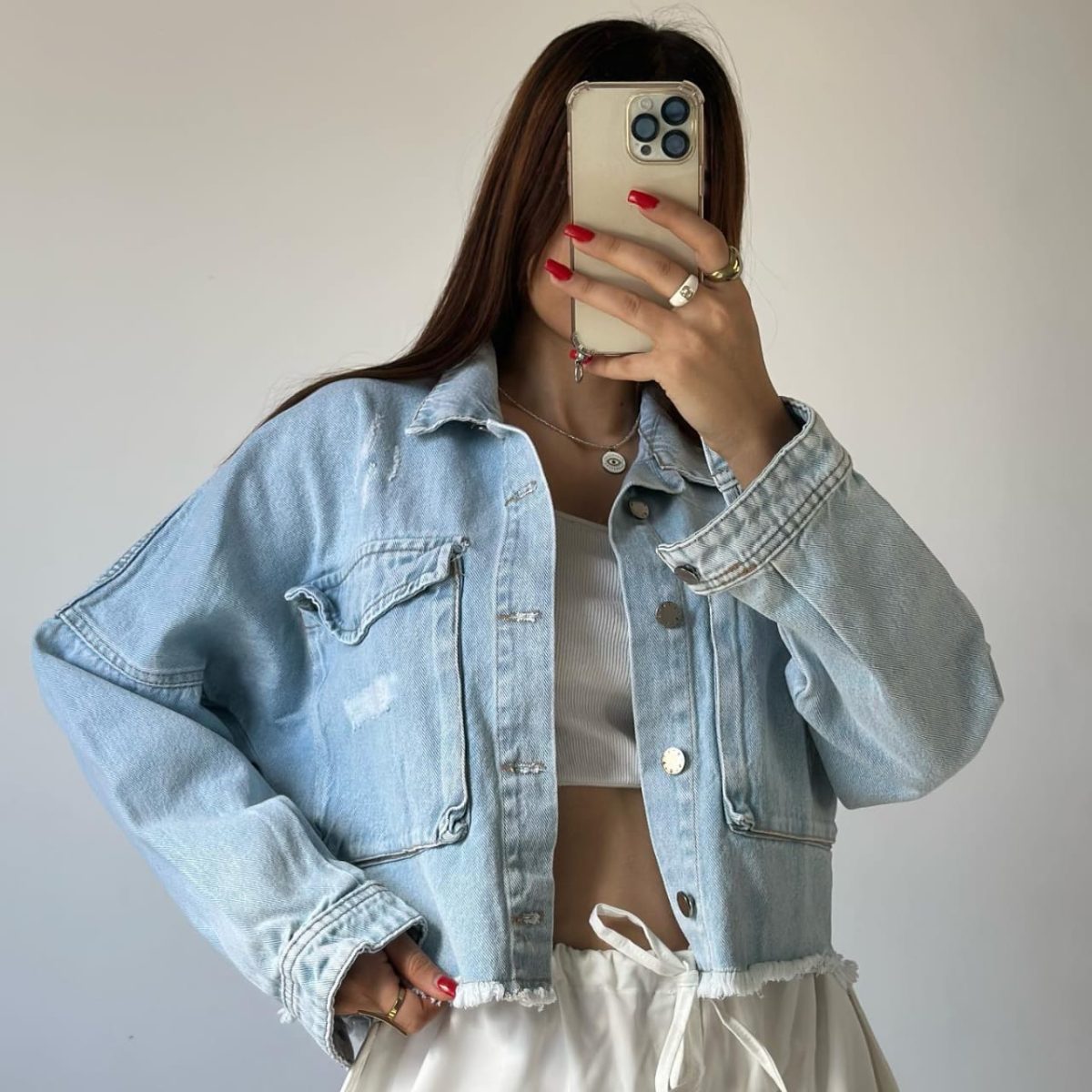 کت جین زنانه مدل زویا - Image 4