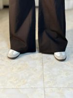 شلوار جین فلر بگ قهوه ای - Image 7