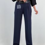 شلوار کرپ مازراتی دبل مدل واید رنگ سرمه ای قهوه ای و مشکی تا سایز بزرگ